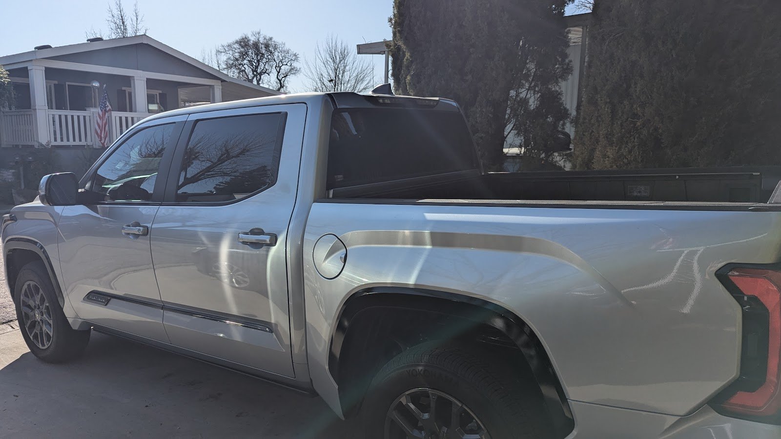 Toyota Tundra with tinted rear windows in Atascadero, CA